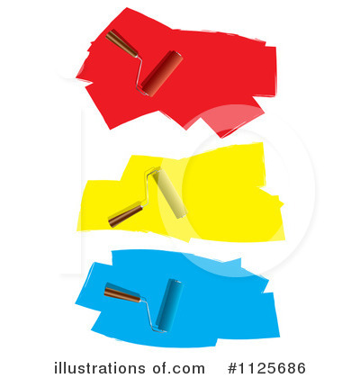 Royalty-Free (RF) Painting Clipart Illustration by michaeltravers - Stock Sample #1125686