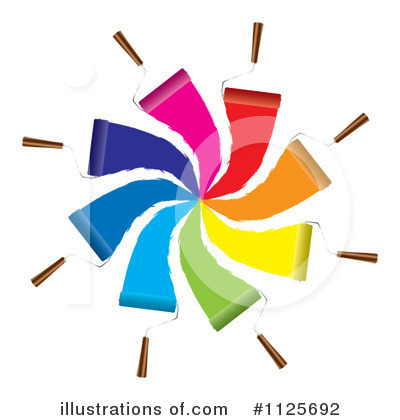 Royalty-Free (RF) Painting Clipart Illustration by michaeltravers - Stock Sample #1125692