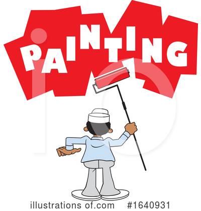Painting Clipart #1640931 by Johnny Sajem
