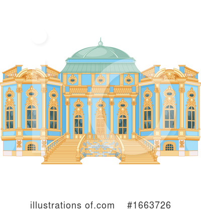 Royalty-Free (RF) Palace Clipart Illustration by Pushkin - Stock Sample #1663726