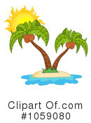 Palm Tree Clipart #1059080 by Hit Toon