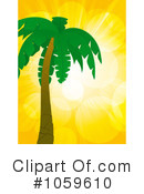 Palm Tree Clipart #1059610 by elaineitalia