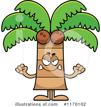 Royalty-Free (RF) Palm Tree Clipart Illustration by Cory Thoman - Stock Sample #1170102