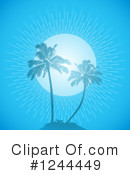 Palm Tree Clipart #1244449 by elaineitalia