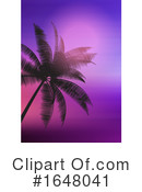 Palm Tree Clipart #1648041 by KJ Pargeter
