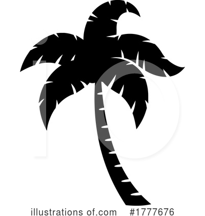 Royalty-Free (RF) Palm Tree Clipart Illustration by Hit Toon - Stock Sample #1777676