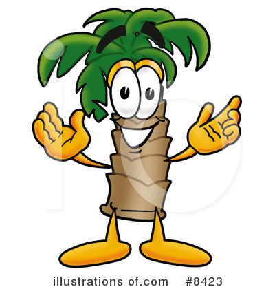 Palms Clipart #8423 by Mascot Junction