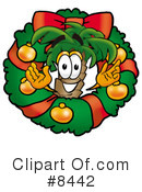 Palm Tree Mascot Clipart #8442 by Mascot Junction