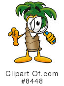 Palm Tree Mascot Clipart #8448 by Mascot Junction