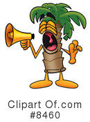 Palm Tree Mascot Clipart #8460 by Mascot Junction