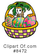 Palm Tree Mascot Clipart #8472 by Mascot Junction