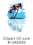 Palm Trees Clipart #1062560 by Vector Tradition SM