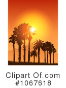 Palm Trees Clipart #1067618 by KJ Pargeter