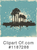 Palm Trees Clipart #1187288 by KJ Pargeter