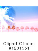 Palm Trees Clipart #1201951 by Arena Creative