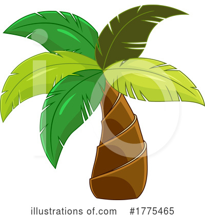 Palm Tree Clipart #1775465 by Hit Toon