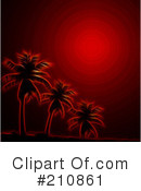 Palm Trees Clipart #210861 by elaineitalia