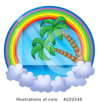 Royalty-Free (RF) Palm Trees Clipart Illustration by visekart - Stock Sample #222348