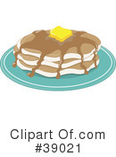 Pancakes Clipart #39021 by Maria Bell