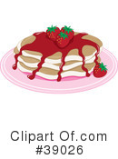 Pancakes Clipart #39026 by Maria Bell