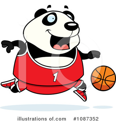 Basketball Clipart #1087352 by Cory Thoman