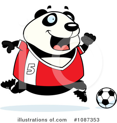 Soccer Clipart #1087353 by Cory Thoman