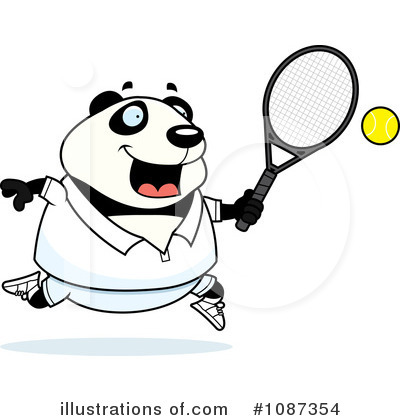 Tennis Clipart #1087354 by Cory Thoman