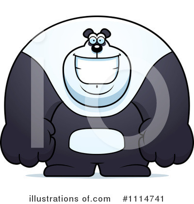 Panda Clipart #1114741 by Cory Thoman