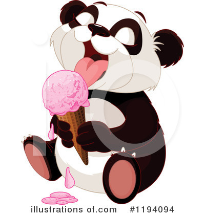 Panda Bear Clipart #1194094 by Pushkin