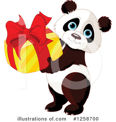 Pandas Clipart #1258700 by Pushkin