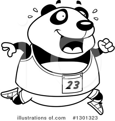 Running Track Clipart #1301323 by Cory Thoman