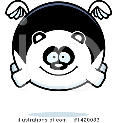 Royalty-Free (RF) Panda Clipart Illustration by Cory Thoman - Stock Sample #1420033