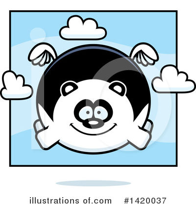Royalty-Free (RF) Panda Clipart Illustration by Cory Thoman - Stock Sample #1420037