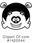Panda Clipart #1420044 by Cory Thoman