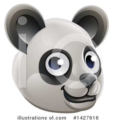 Panda Clipart #1427616 by AtStockIllustration