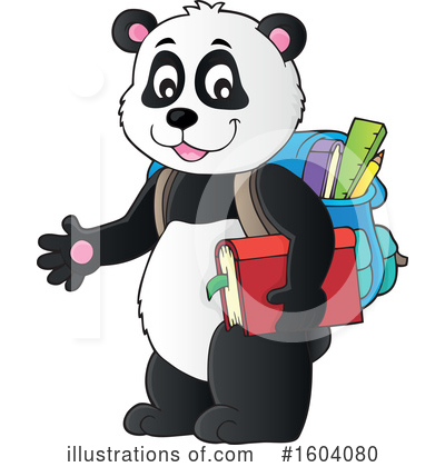 Panda Clipart #1604080 by visekart
