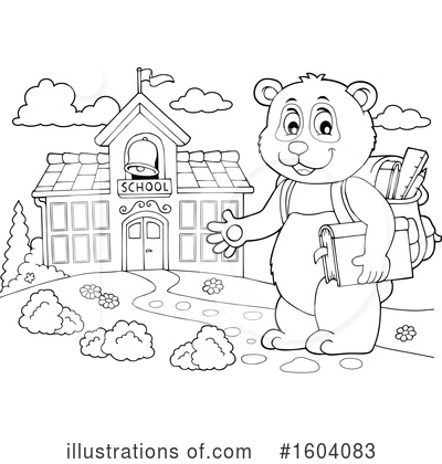 Royalty-Free (RF) Panda Clipart Illustration by visekart - Stock Sample #1604083