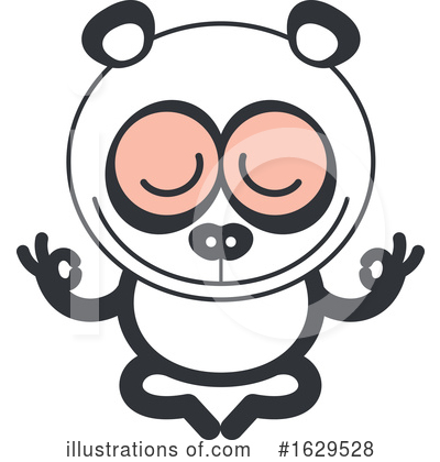Royalty-Free (RF) Panda Clipart Illustration by Zooco - Stock Sample #1629528