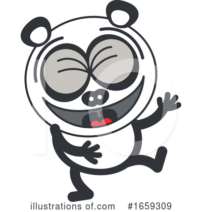 Panda Clipart #1659309 by Zooco