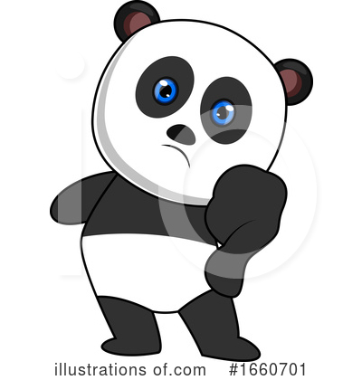 Panda Clipart #1660701 by Morphart Creations
