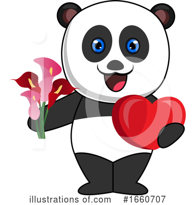 Royalty-Free (RF) Panda Clipart Illustration by Morphart Creations - Stock Sample #1660707