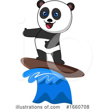 Royalty-Free (RF) Panda Clipart Illustration by Morphart Creations - Stock Sample #1660708