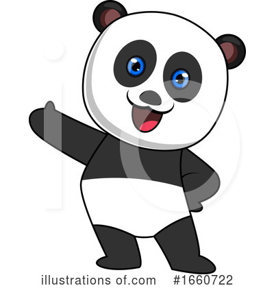 Royalty-Free (RF) Panda Clipart Illustration by Morphart Creations - Stock Sample #1660722