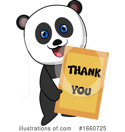 Royalty-Free (RF) Panda Clipart Illustration by Morphart Creations - Stock Sample #1660725