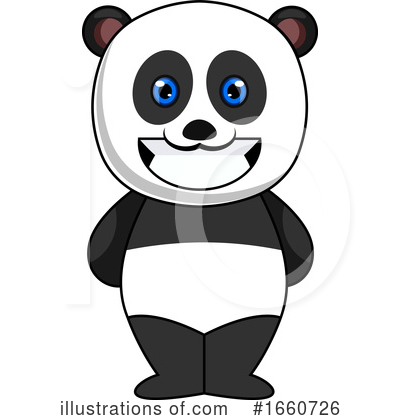 Royalty-Free (RF) Panda Clipart Illustration by Morphart Creations - Stock Sample #1660726