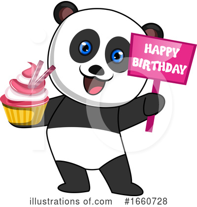Royalty-Free (RF) Panda Clipart Illustration by Morphart Creations - Stock Sample #1660728