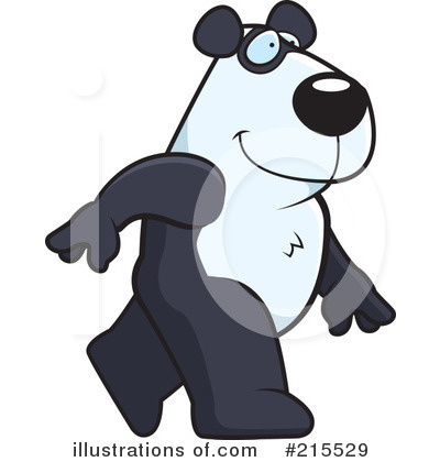 Royalty-Free (RF) Panda Clipart Illustration by Cory Thoman - Stock Sample #215529