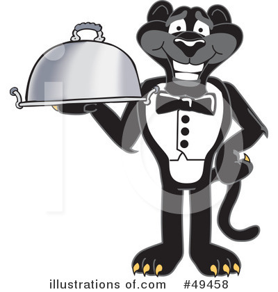 Dining Clipart #49458 by Mascot Junction