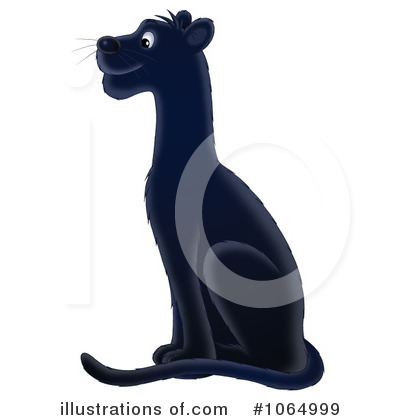 Royalty-Free (RF) Panther Clipart Illustration by Alex Bannykh - Stock Sample #1064999