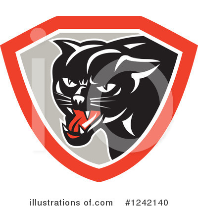Panther Clipart #1242140 by patrimonio